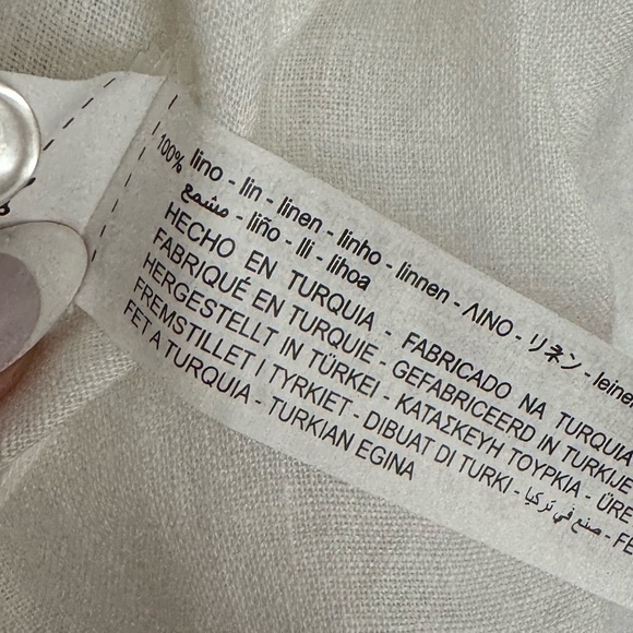 Zara linen top - Picture 3 of 4